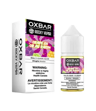 Grape GB 20mg OxBar Nic Salt 30ml E-liquid