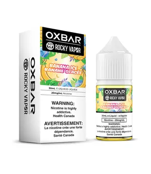 Banana Ice 20mg OxBar Nic Salt 30ml E-liquid