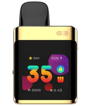 Luxury Gold Uwell Caliburn G3 Pro Koko 35w Open Pod Kit (CRC)