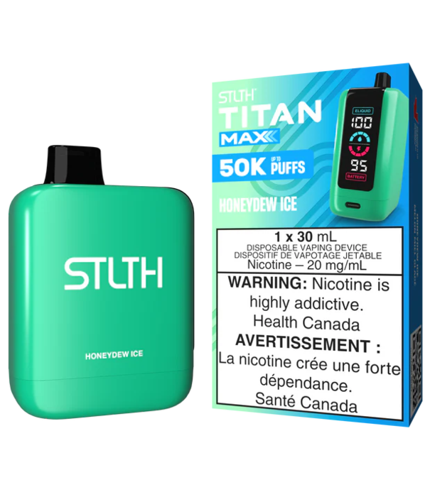 STLTH Honeydew Ice STLTH Titan Max 50k Rechargeable Disposable