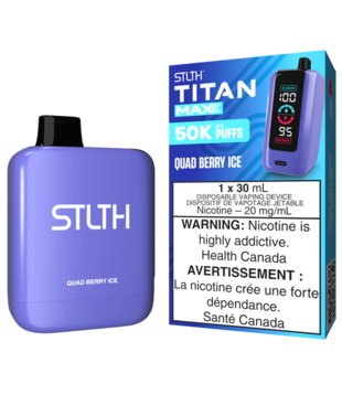 Quadberry Ice STLTH Titan Max 50k Rechargeable Disposable