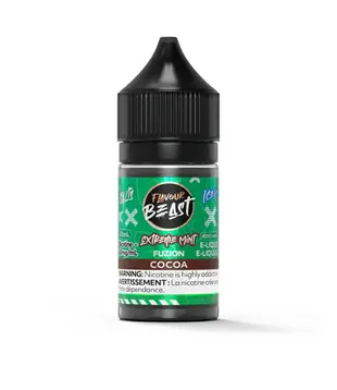 Extreme Mint  Cocoa Ice 20mg Flavour Beast Fuzion Nic Salt 30ml E-liquid