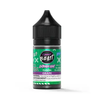 Extreme Mint Grape Ice 20mg Flavour Beast Fuzion Nic Salt 30ml E-liquid