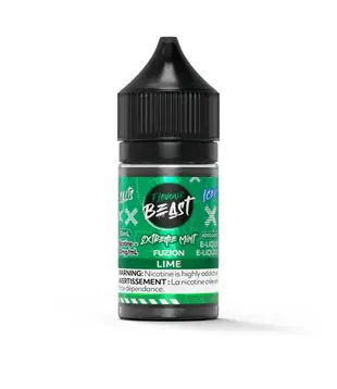 Extreme Mint Lime Ice 20mg Flavour Beast Fuzion Nic Salt 30ml E-liquid