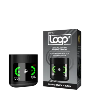 Black STLTH Loop 3 1000mah Rechargeable Battery