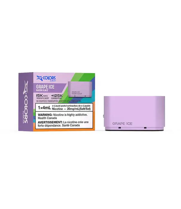 Zpod Ziiplabs Grape Ice ZLand Zcolors 15000 Disposable Vape Pod