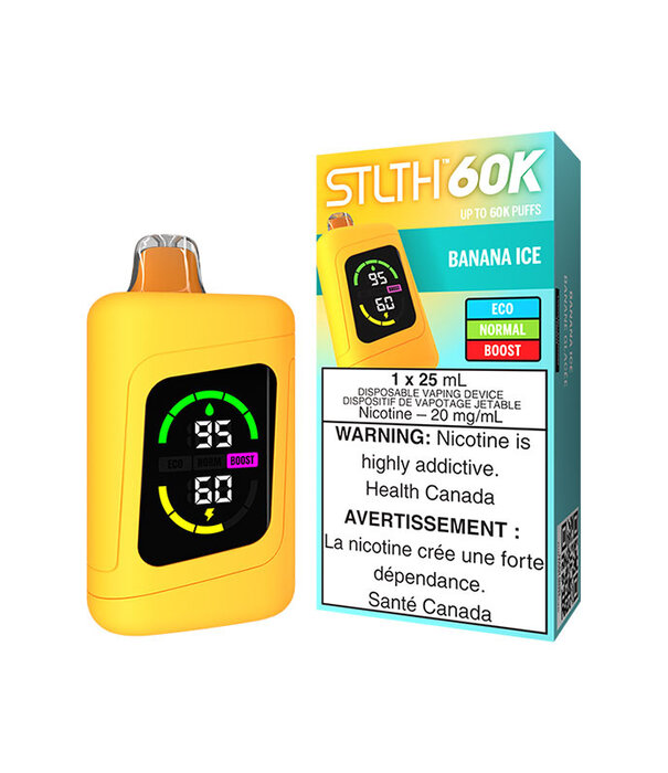 STLTH Banana Ice STLTH 60k Rechargeable Disposable