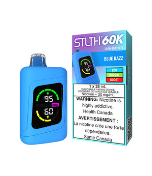 Blue Razz STLTH 60k Rechargeable Disposable