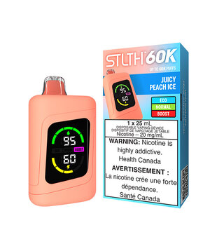 Juicy Peach Ice STLTH 60k Rechargeable Disposable