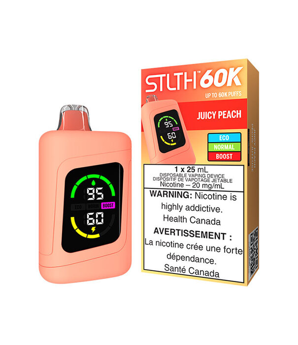 STLTH Juicy Peach STLTH 60k Rechargeable Disposable