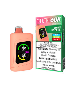 Lychee Melon Ice STLTH 60k Rechargeable Disposable