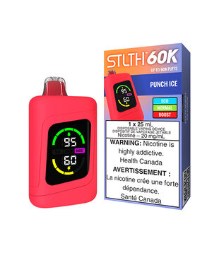 Punch Ice STLTH 60k Rechargeable Disposable