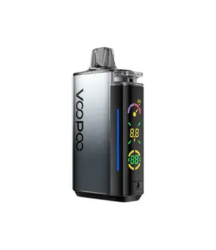 Silver Black VooPoo Vrizz Open Pod Kit (CRC)
