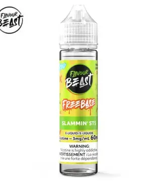 Slammin STS Ice 3mg Flavour Beast 60ml Freebase E-liquid