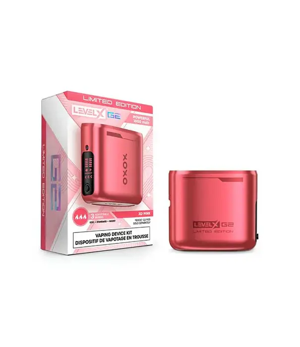 level X XO Pink Level X G2 Boost 1000mah Rechargeable Battery