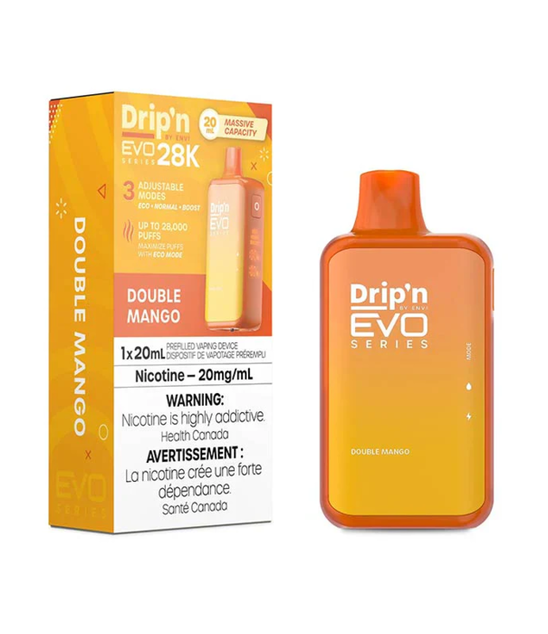 Envi Double Mango Envi Drip’N EVO 28000 Rechargeable Disposable