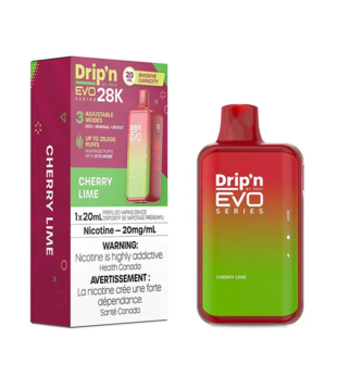 Cherry Lime Envi Drip’N EVO 28000 Rechargeable Disposable