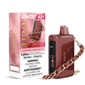 Strawberry NYC D (Strawberry Cheese Delight) Kraze Luna 42k Rechargeable Disposable