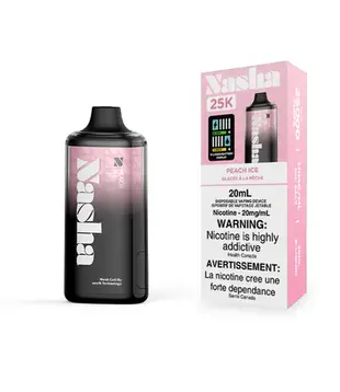 Peach Ice Nasha 25k Rechargeable Disposable
