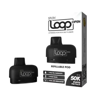 STLTH Loop 3 Refillable 3ml Open Pod 2pk