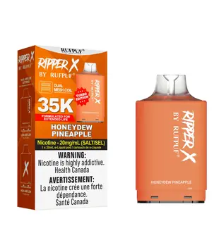 Honeydew Pineapple Ripper X by RUFPUF 35k Disposable Vape Pod
