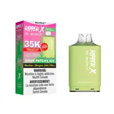Sour Patchy Ice Ripper X by RUFPUF 35k Disposable Vape Pod