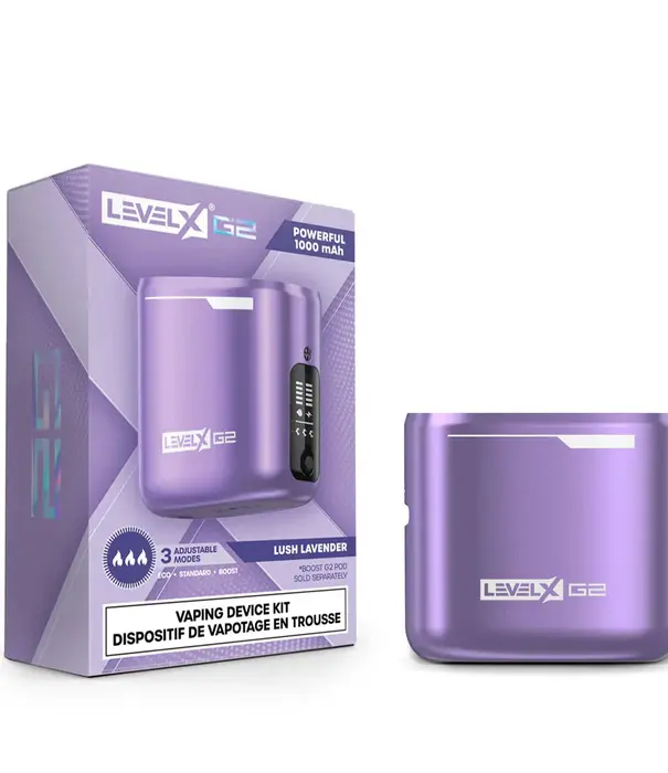 level X Lush Lavender Level X G2 1000mah Rechargebale Battery