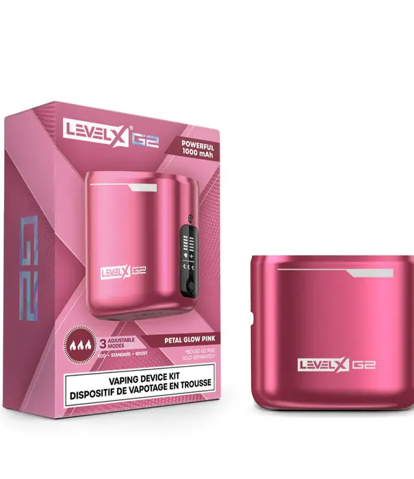 level X Petal Glow Pink Level X G2 1000mah Rechargeable Battery