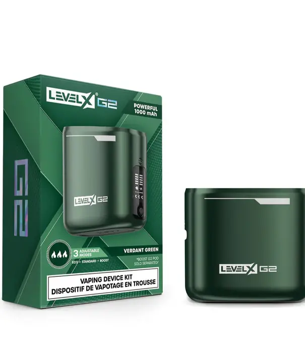 level X Verdant Green Level X G2 1000mah Rechargeable Battery