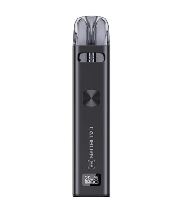 Black Uwell Caliburn G3 25w Open Pod Kit (CRC)