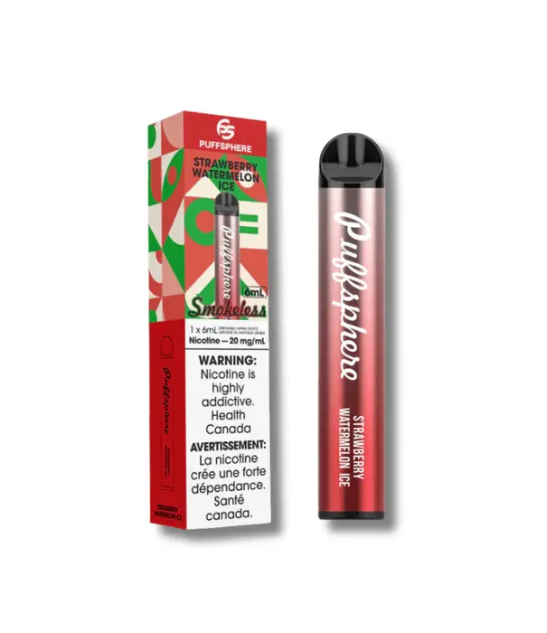 Ox Bar Strawberry Watermelon Ice Puffsphere 6ml Smokeless Disposable