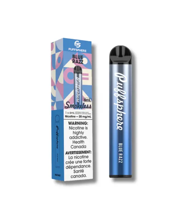 Ox Bar Blue Razz Puffsphere 6ml Smokeless Disposable