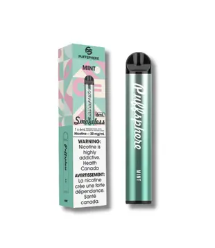 Mint Puffshpere 6ml Smokeless Disposable