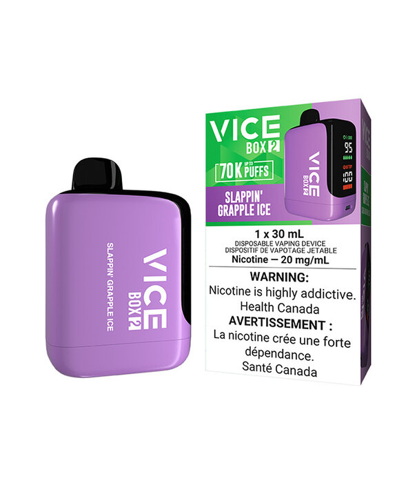 Vice Slappin’ Grapple Ice Vice Box 2 70k Rechargeable Disposable