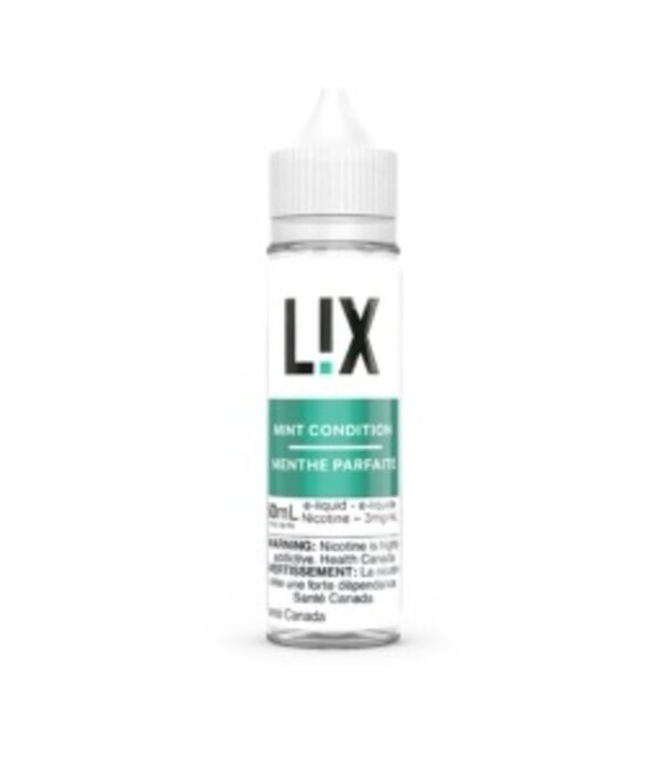 Mint Condition 20mg Lix Nic Salt 60ml E-liquid