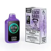 Grape Ice Esco Bars 25k Rechargeable Disposable