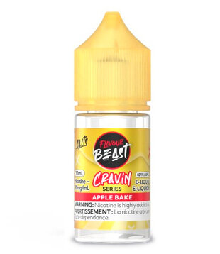 Apple Bake 20mg Flavour Beast Cravin’ 30ml Nic  Salt E-liquid