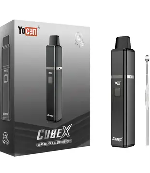 Black Yocan Cube X Wax Kit 1400mah