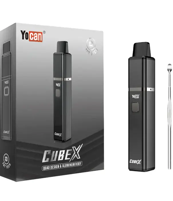 Black Yocan Cube X Wax Kit 1400mah