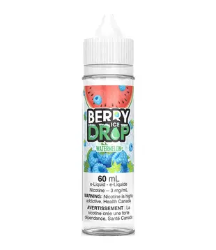 Watermelon Ice 3mg Berry Drop 60ml Freebase E-liquid