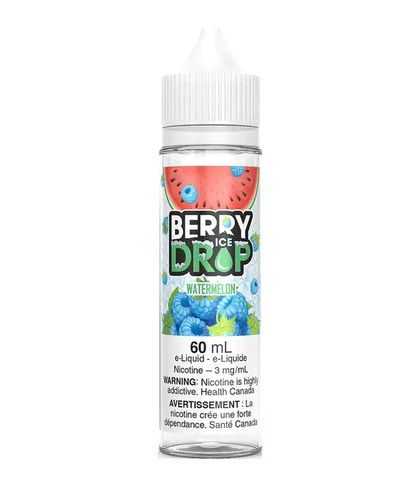 Watermelon Ice 3mg Berry Drop 60ml Freebase E-liquid