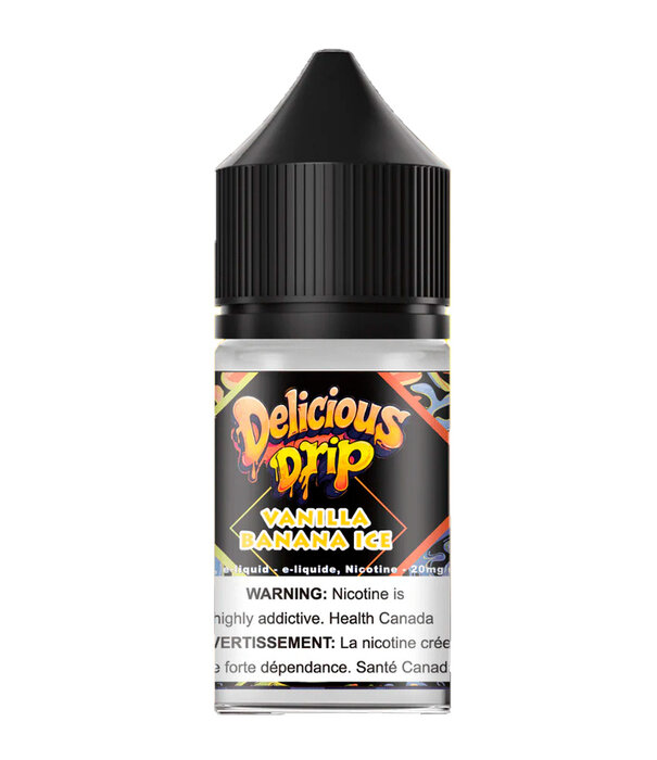 Delicious Drip by Rufpuf Vanilla Banana Ice 20mg Delicious Drip by RUFPUF Nic Salt 30ml E-liquid