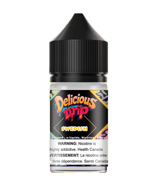 Swedish 20mg Delicious Drip by RUFPUF Nic Salt 30ml E-liquid