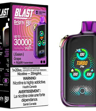 Grape + Apple Drip’N Fasta Blast By Envi 30k Rechargeable Disposable