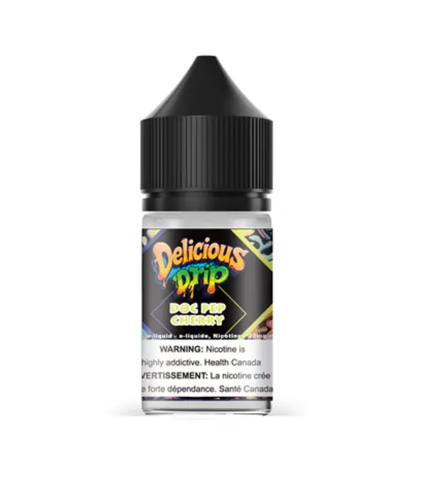 Delicious Drip by Rufpuf Doc Pep Cherry 20mg Delicious Drip ByRufpuf Nic Salt 30ml E-liquid