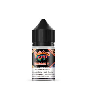French V 20mg Delicious Drip by RUFPUF Nic Salt 30ml E-liquid