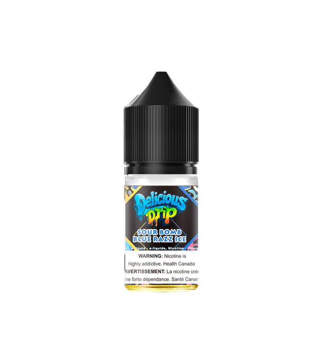 Delicious Drip by Rufpuf Sour Bomb Blue Razz Ice 20mg Delicious Drip By RUFPUF Nic Salt 30ml E-liquid