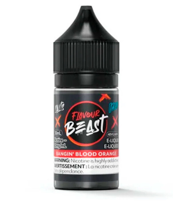 Flavour Beast Bangin’ Blood Orange Ice 20mg Flavour Beast Nic Salt 30ml E-liquid