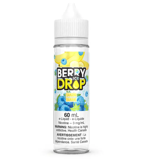 Banana Ice 12mg Berry Drop 60ml Freebase E-liquid