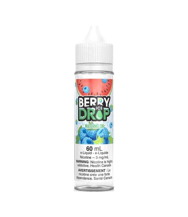 Watermelon Ice 6mg Berry Drop 60ml Freebase E-liquid